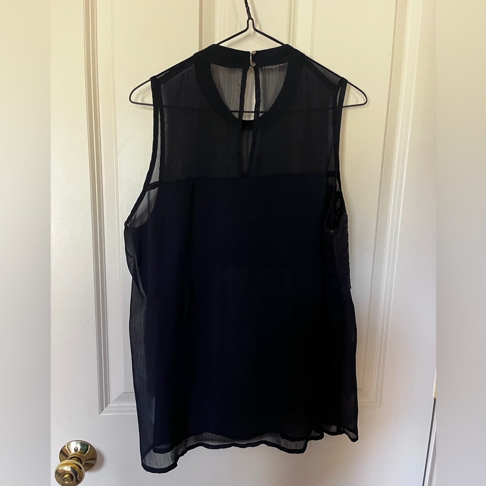 Maurices Navy Sleeveless Top